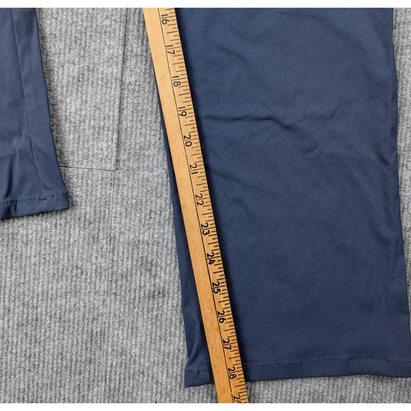 Original Penguin Golf Pants Mens 32x30 Blue Stretch Performance Chino Preppy - Picture 4 of 6